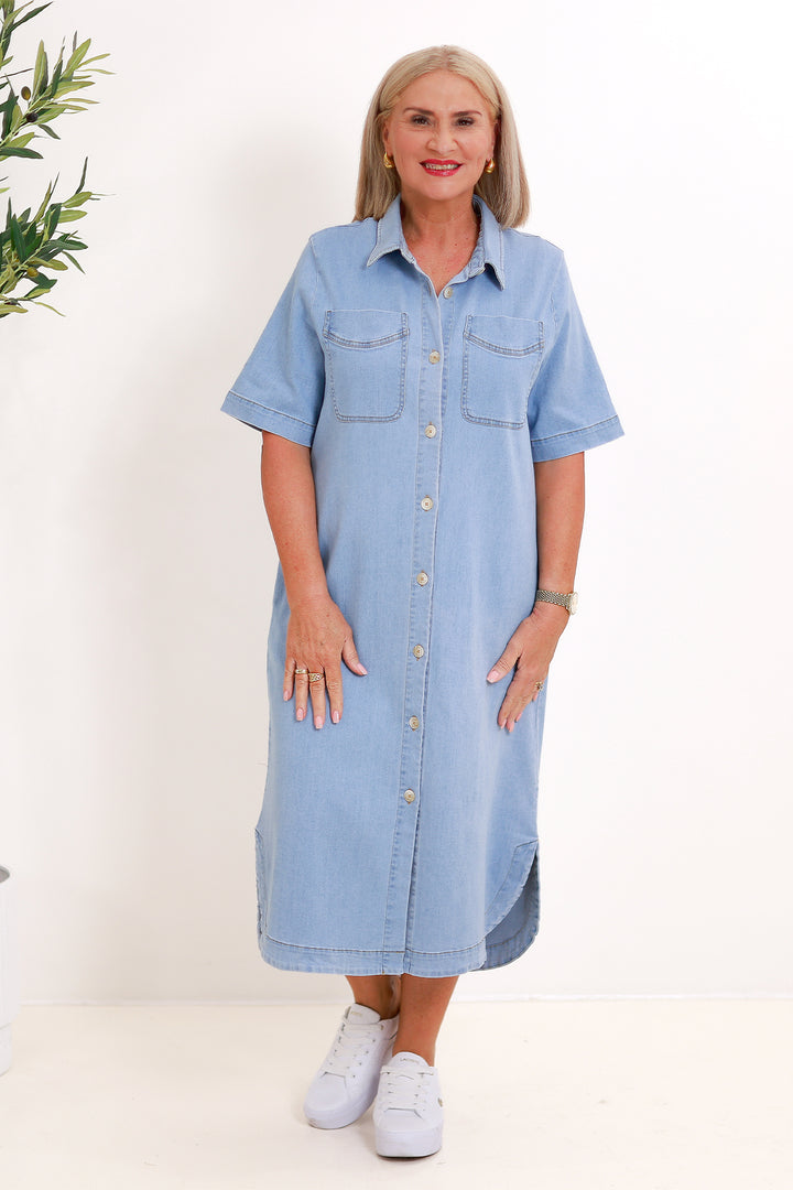 Malibu Shirt Dress |  NO.1 Denim