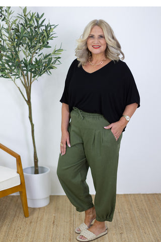 Baxter Pant | Natural Stripe