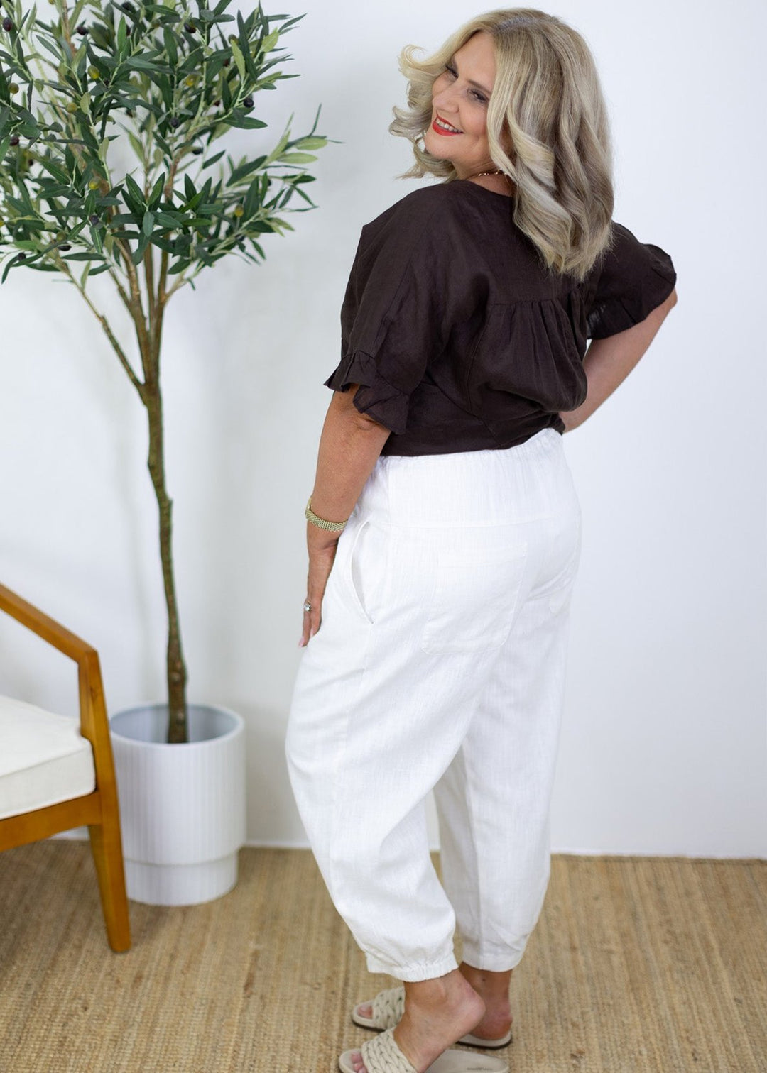 Kali Pants | White