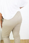 Messini Stretch 3/4 Pant - Natural
