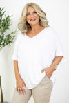 Armeni Batwing T Shirt | White