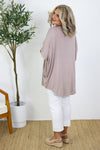 Armeni Batwing T Shirt | Taupe
