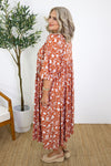 Sienna Dress | Rust - Free Gift Included
