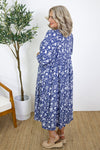 Sienna Dress | Blue - Free Gift Included