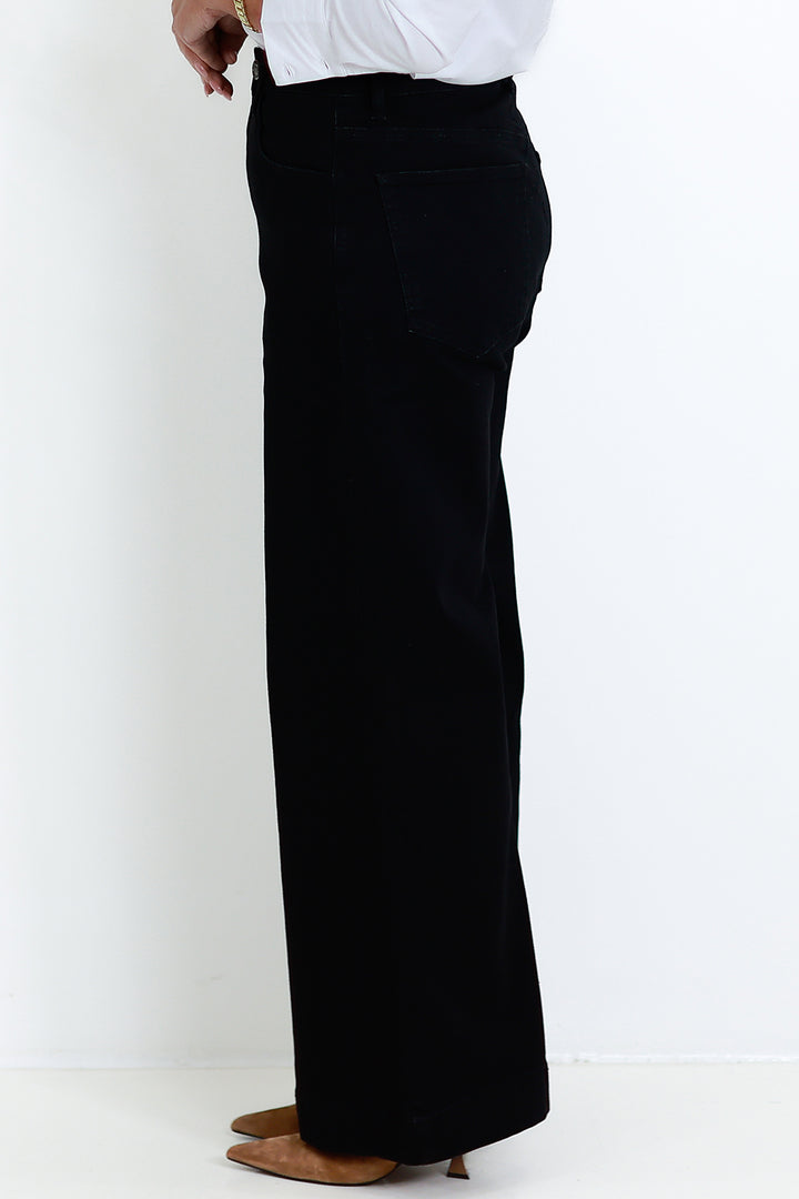 Almas Manor Stretch Jeans | BLACK
