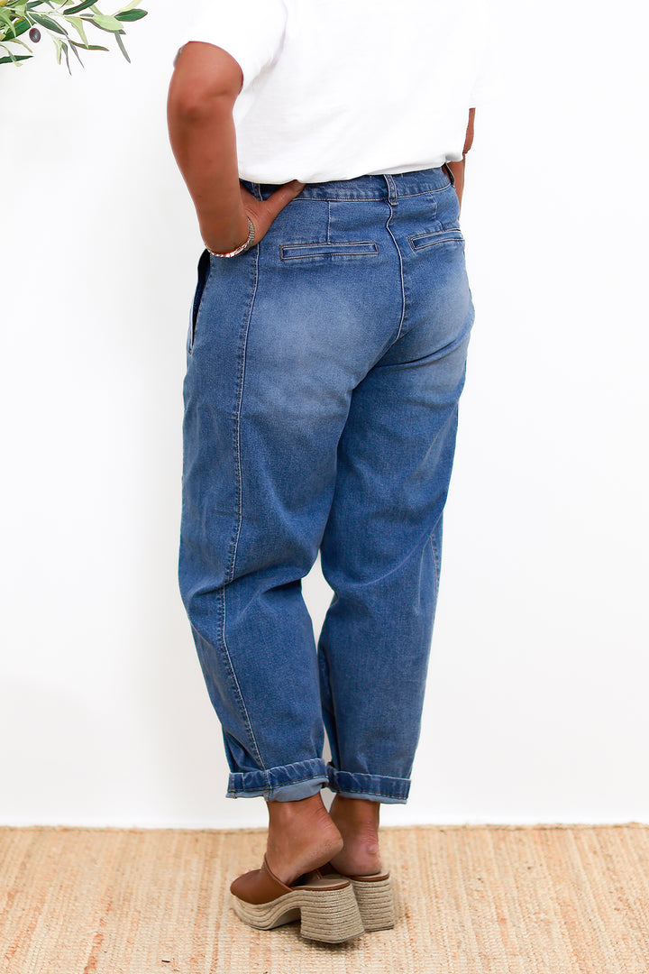 NEW Emmi Barrel Jean | LIGHT Stretch Denim