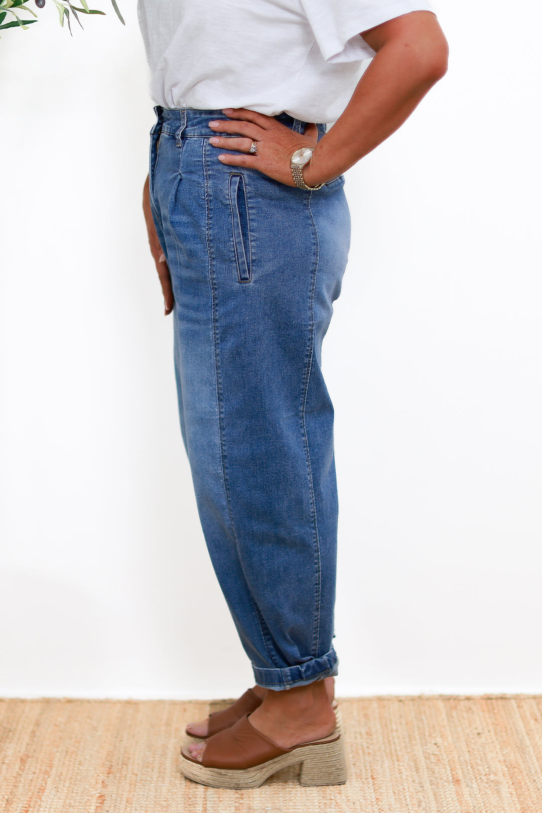 NEW Emmi Barrel Jean | LIGHT Stretch Denim