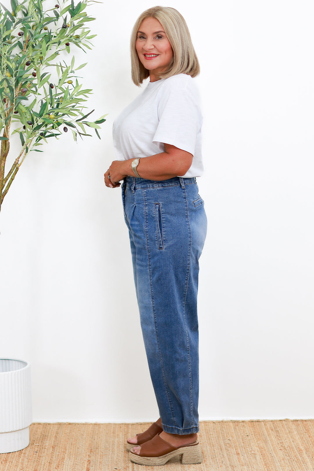 NEW Emmi Barrel Jean | LIGHT Stretch Denim