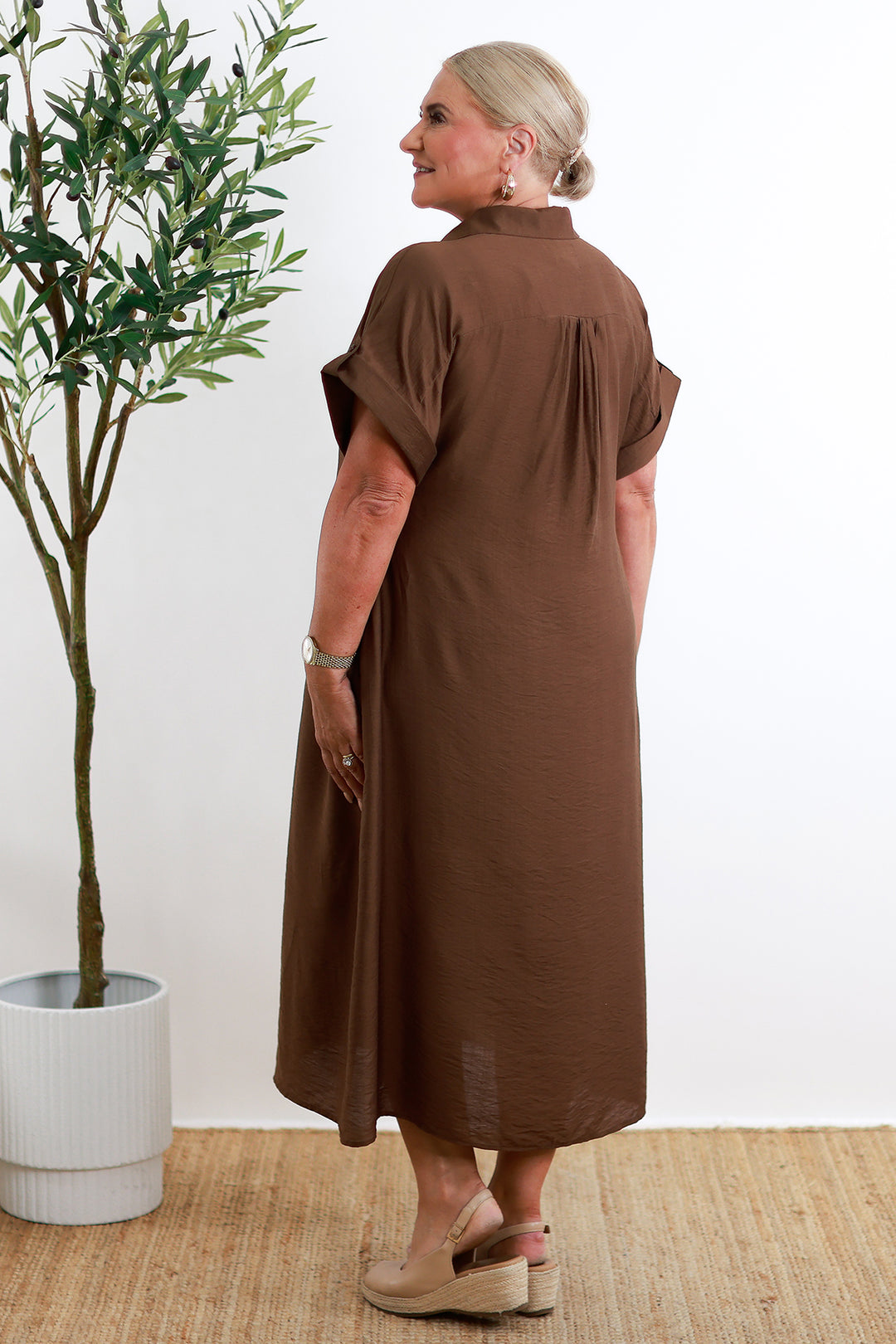Camilla Dress | Brown