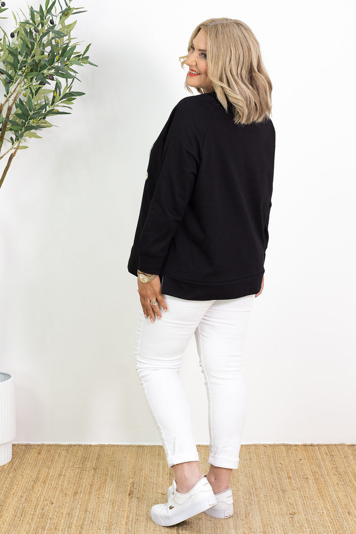 Daisy Crew | BLACK Taupe