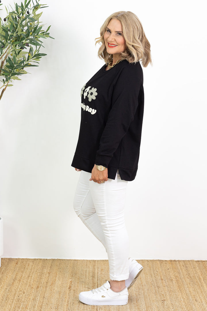 Daisy Crew | BLACK Taupe