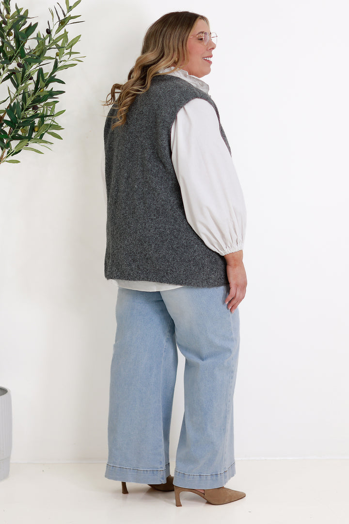 Kalani Vest | DARK GREY