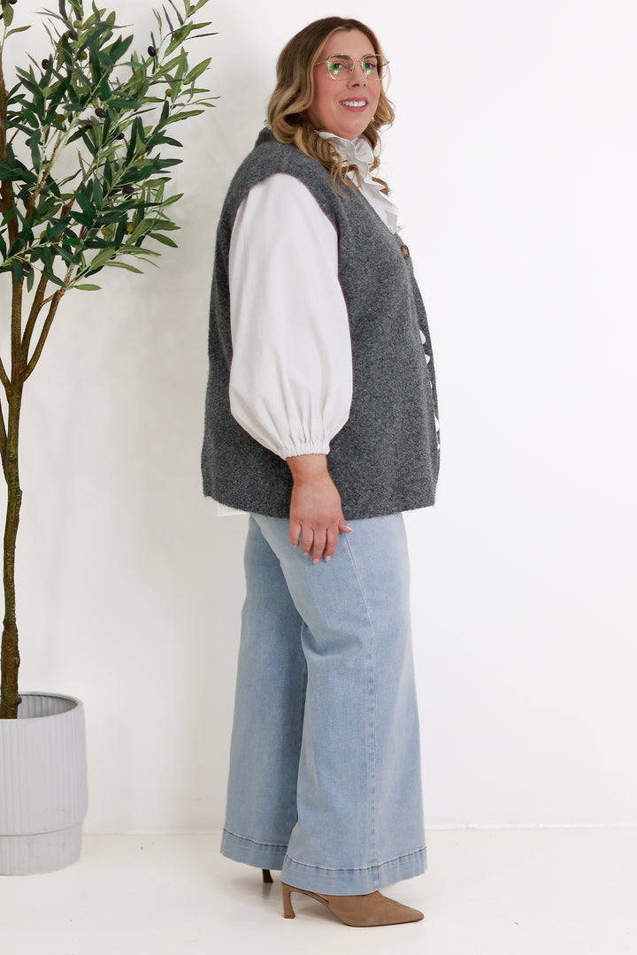 Kalani Vest | DARK GREY