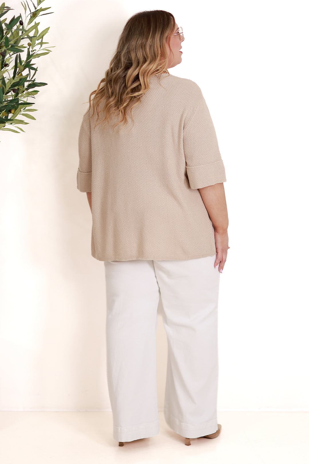 Lantana Cross Over Top | NATURAL