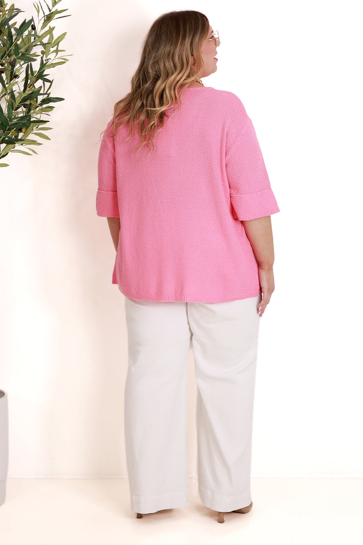 Lantana Cross Over Top | PINK