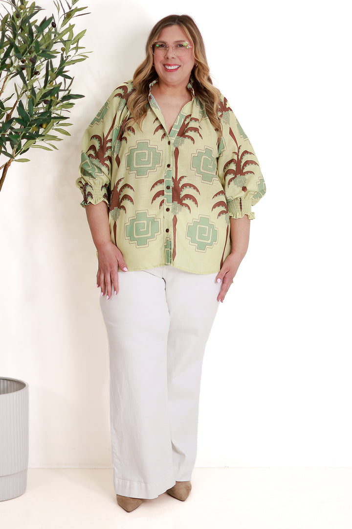 Cyprus Shirt | PISTACHIO