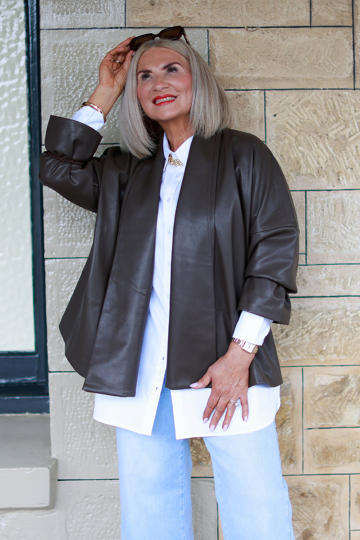 Decadent Jacket | CHOC BROWN