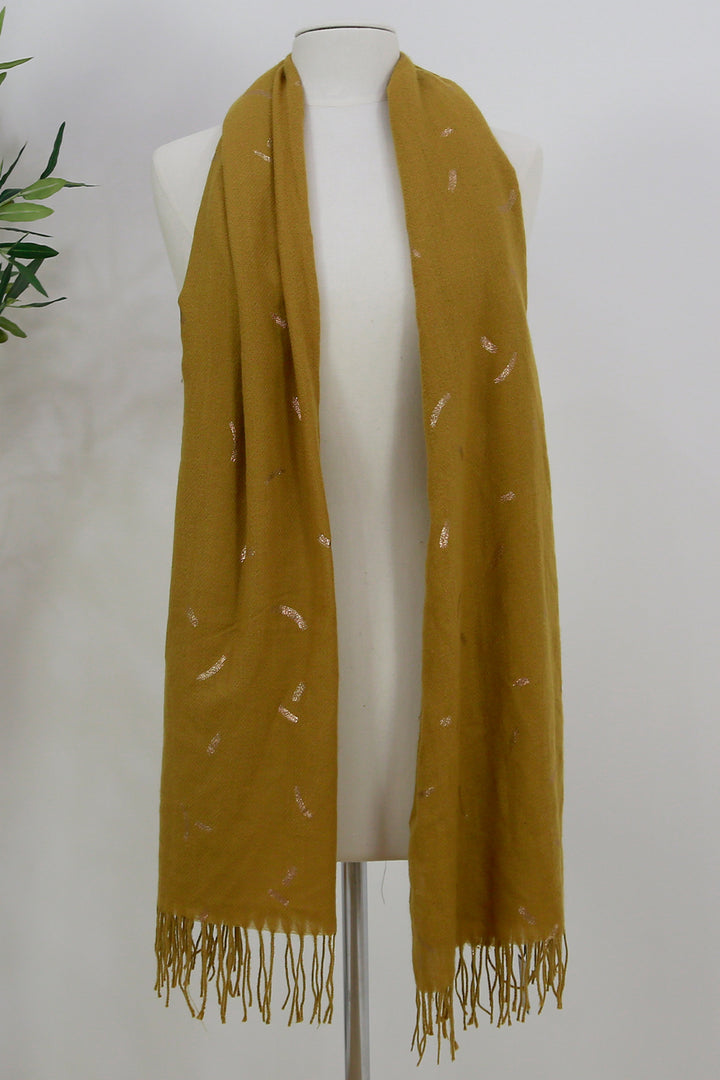 Roma Scarf | Mustard