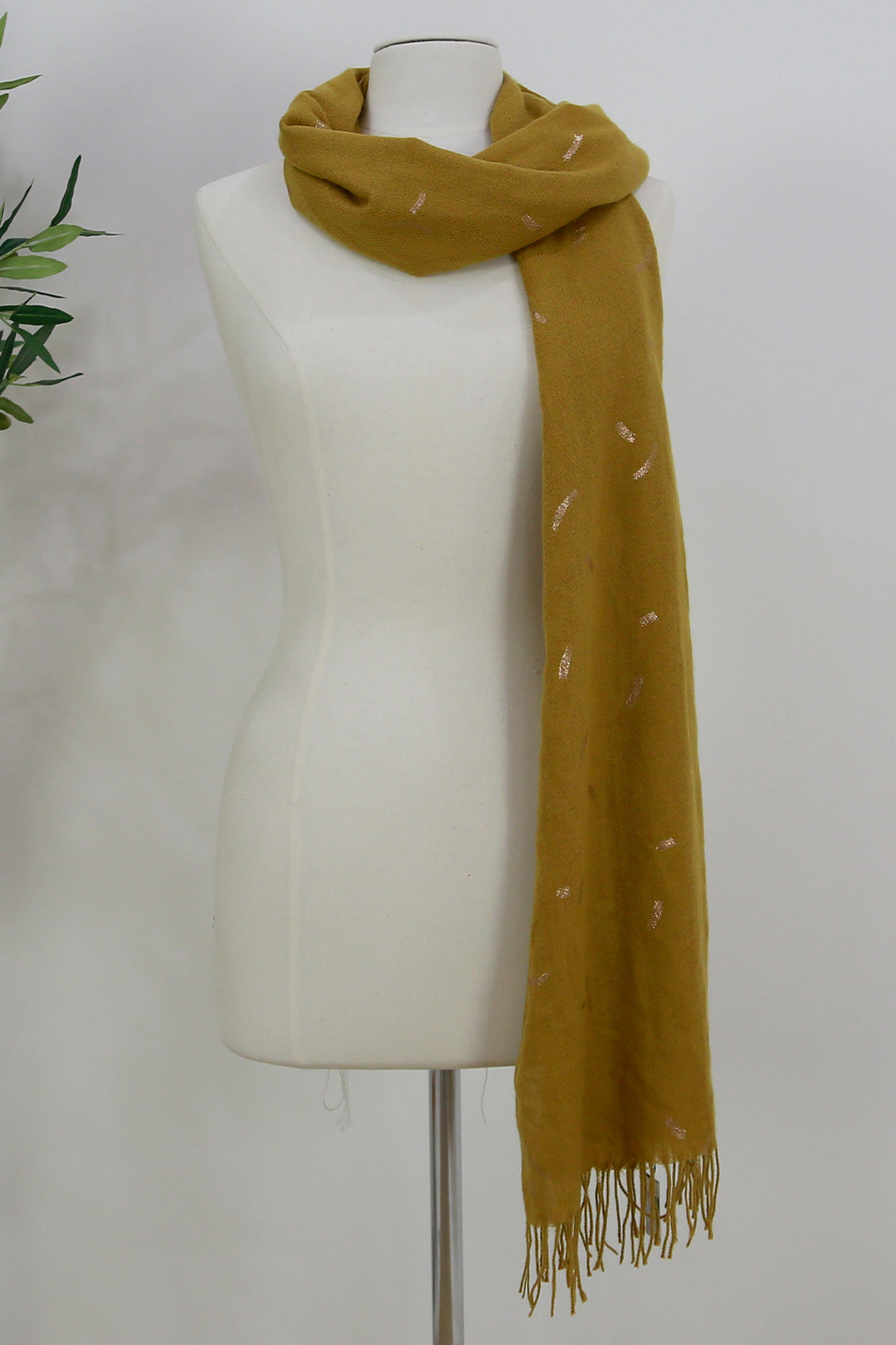 Roma Scarf | Mustard