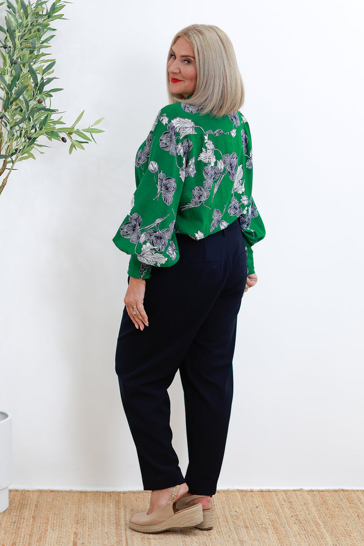 Belamy Shirt | GREEN Flora