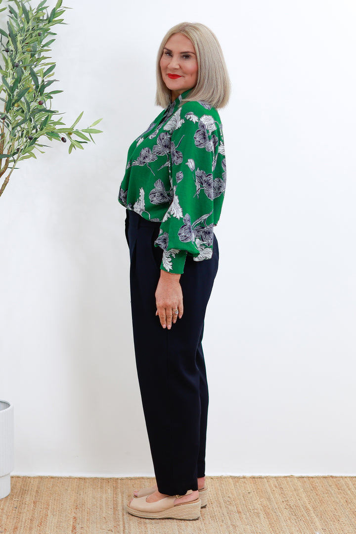 Belamy Shirt | GREEN Flora
