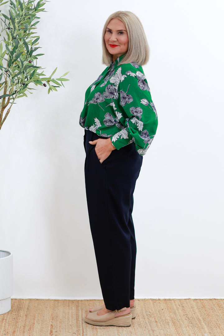 Belamy Shirt | GREEN Flora
