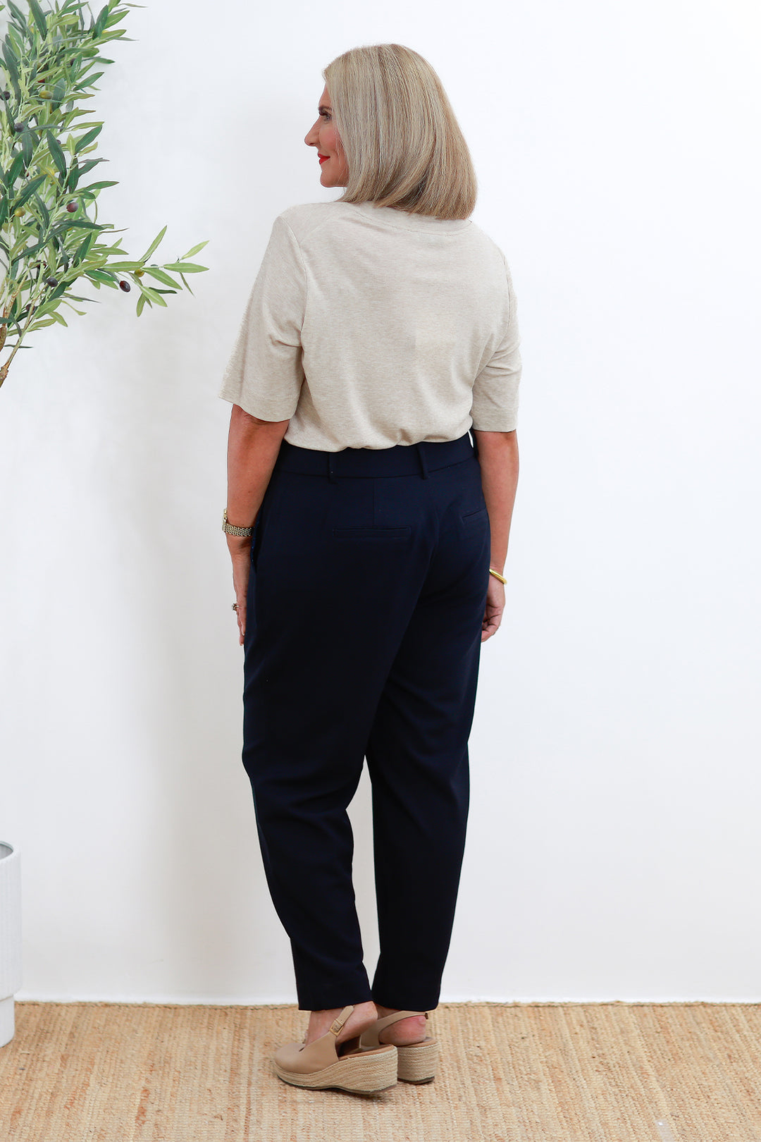 Eden Stretch Pant | INK NAVY