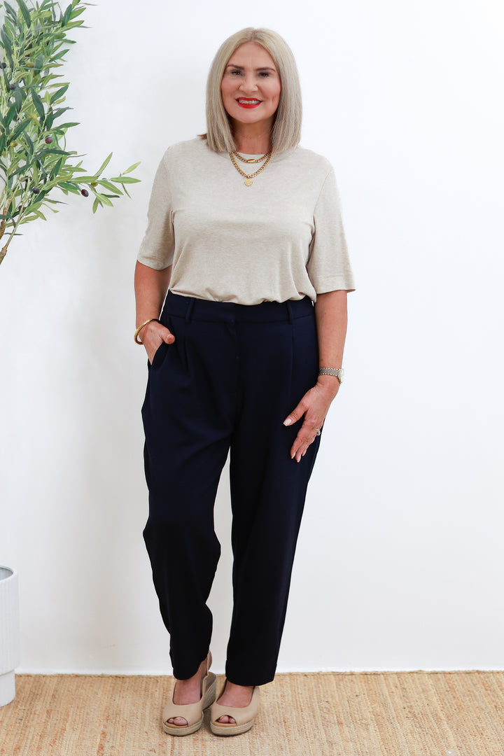 Eden Stretch Pant | INK NAVY