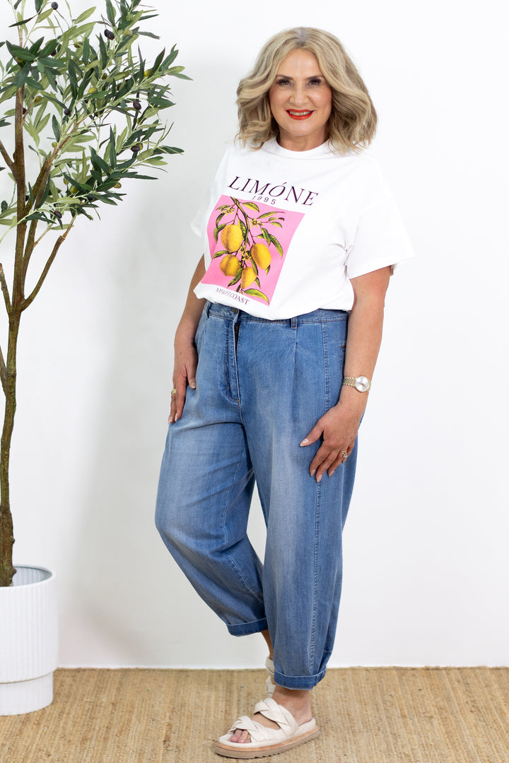 Limone Oversized Tee
