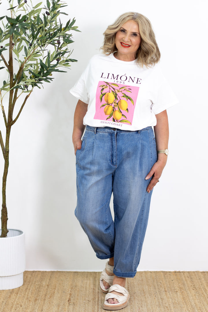 Limone Oversized Tee
