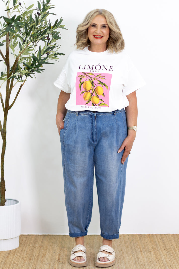Limone Oversized Tee