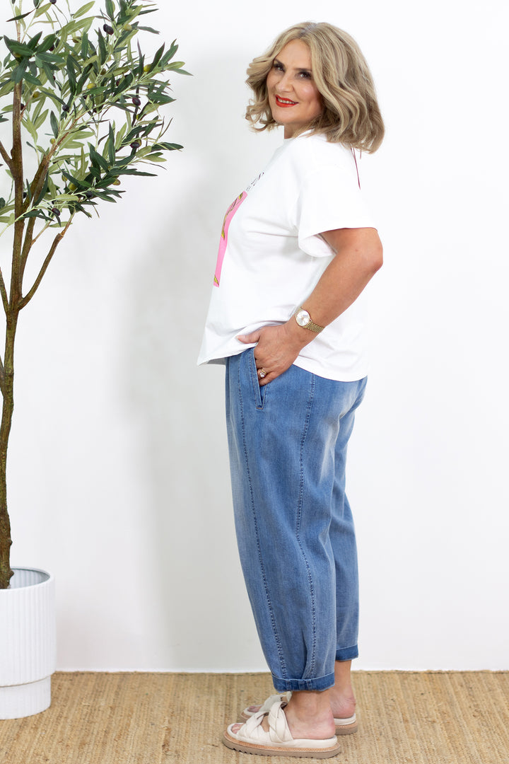 Limone Oversized Tee