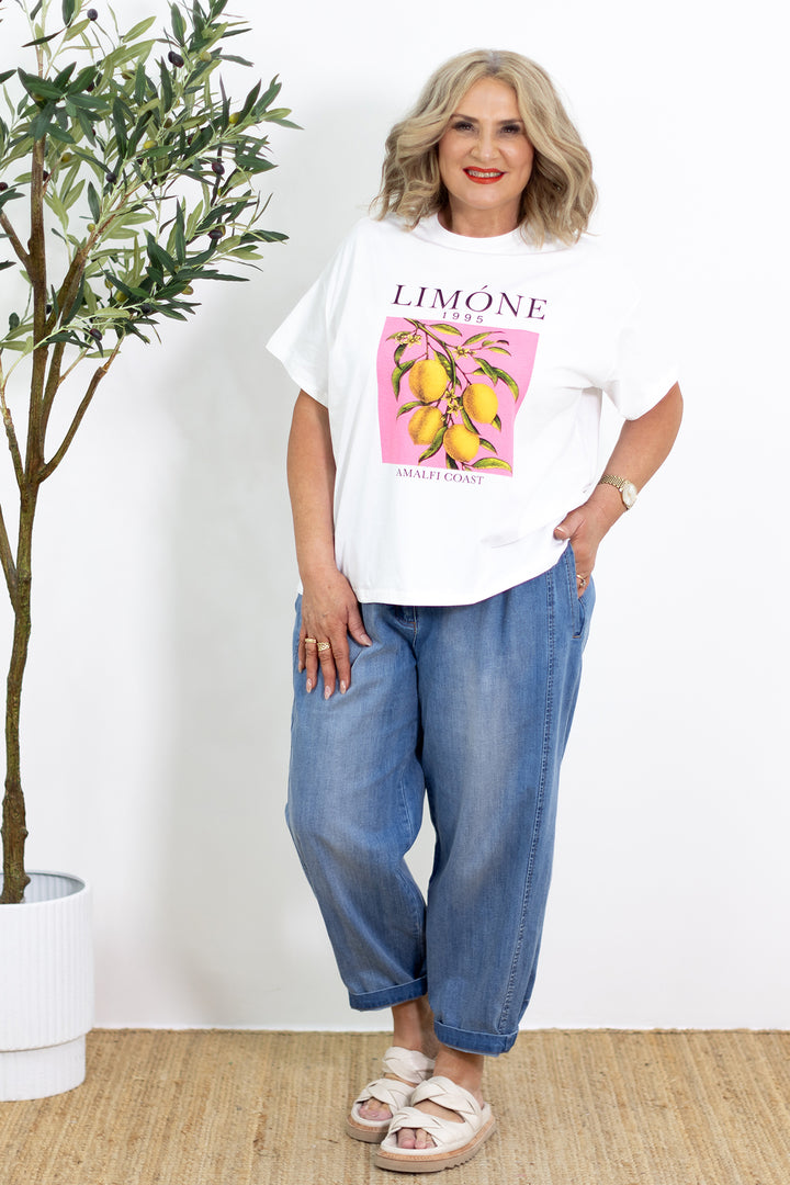 Limone Oversized Tee