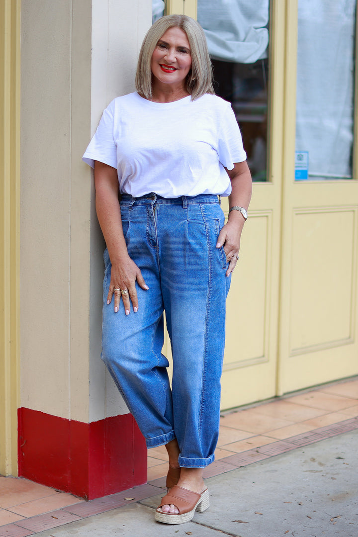 NEW Emmi Barrel Jean | LIGHT Stretch Denim