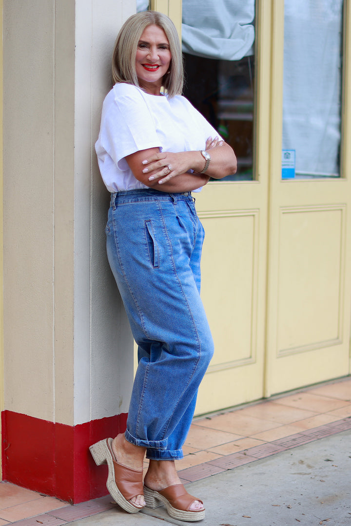 NEW Emmi Barrel Jean | LIGHT Stretch Denim