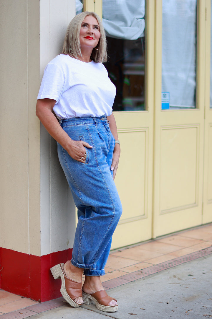 NEW Emmi Barrel Jean | LIGHT Stretch Denim