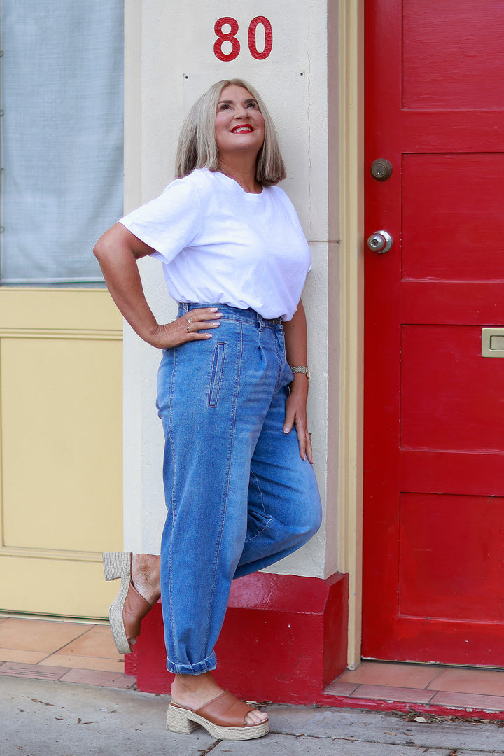 NEW Emmi Barrel Jean | LIGHT Stretch Denim