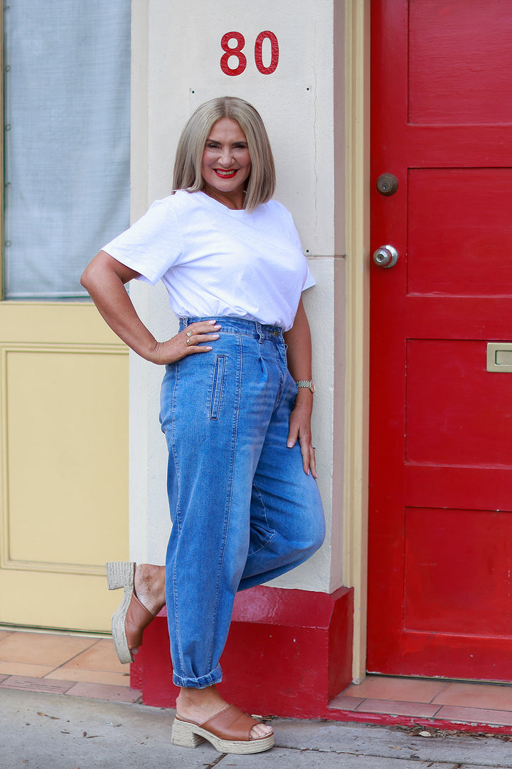 NEW Emmi Barrel Jean | LIGHT Stretch Denim