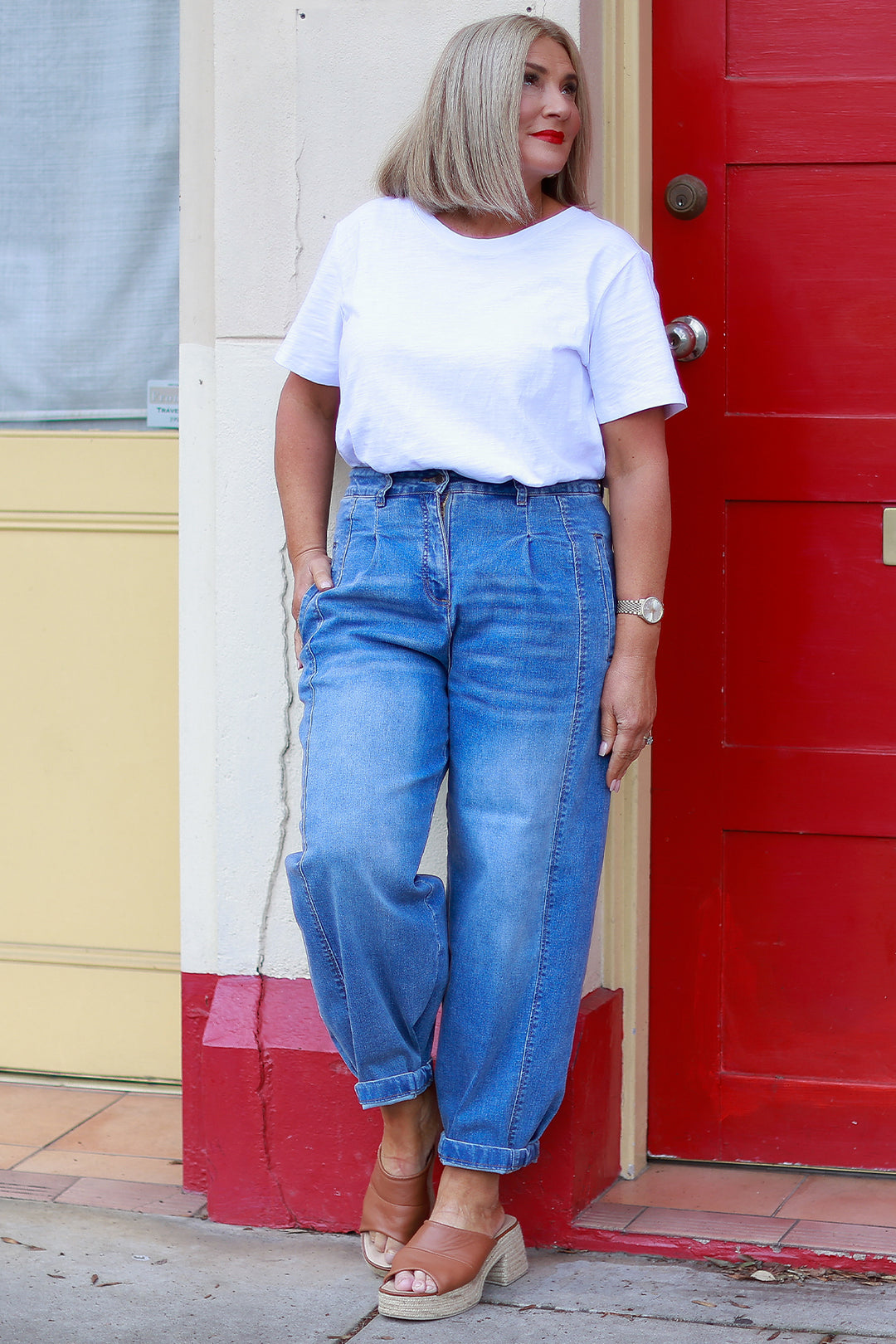 NEW Emmi Barrel Jean | LIGHT Stretch Denim