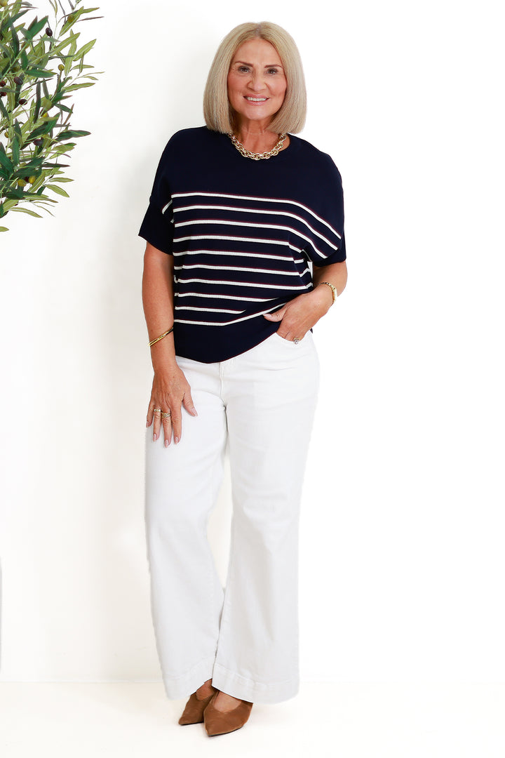 Euphoria Knit Top | NAVY