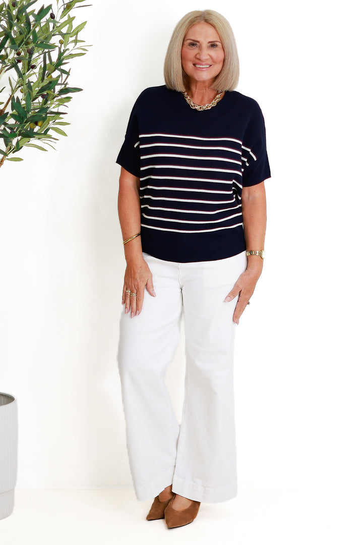 Euphoria Knit Top | NAVY