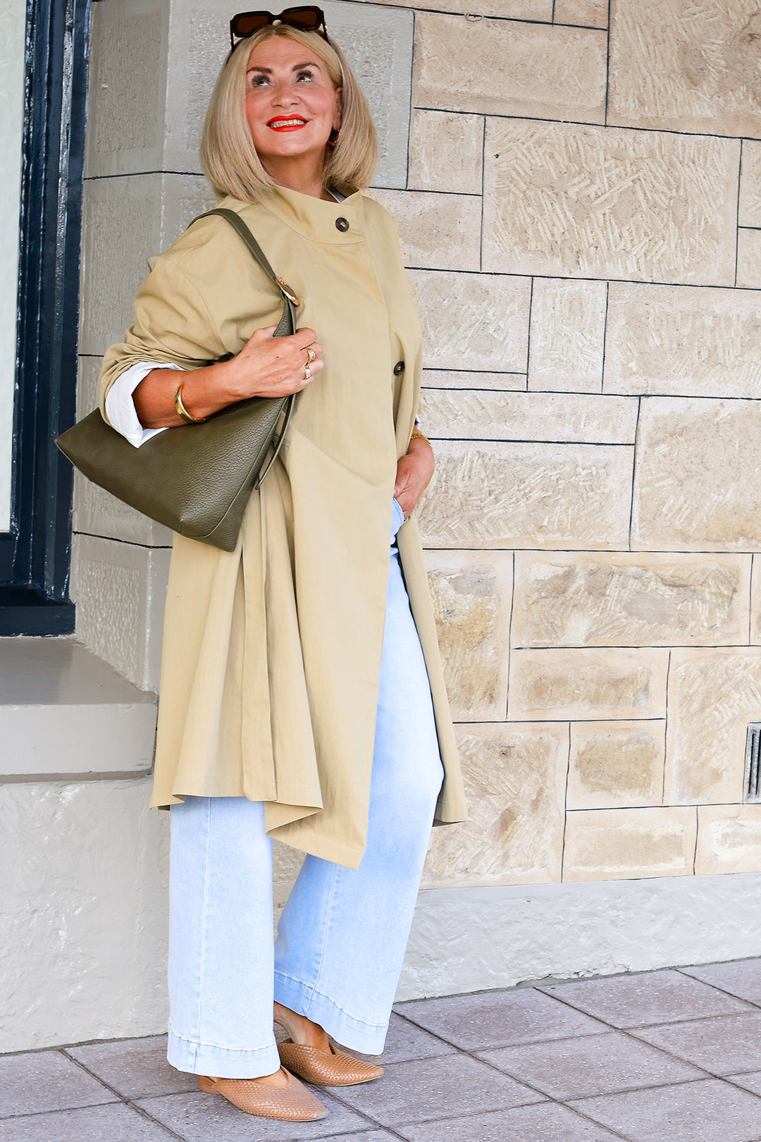 Eva Trenchcoat | TAN