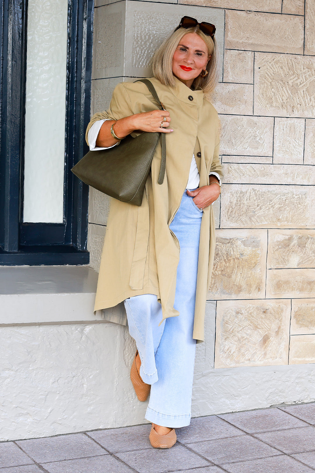 Eva Trenchcoat | TAN