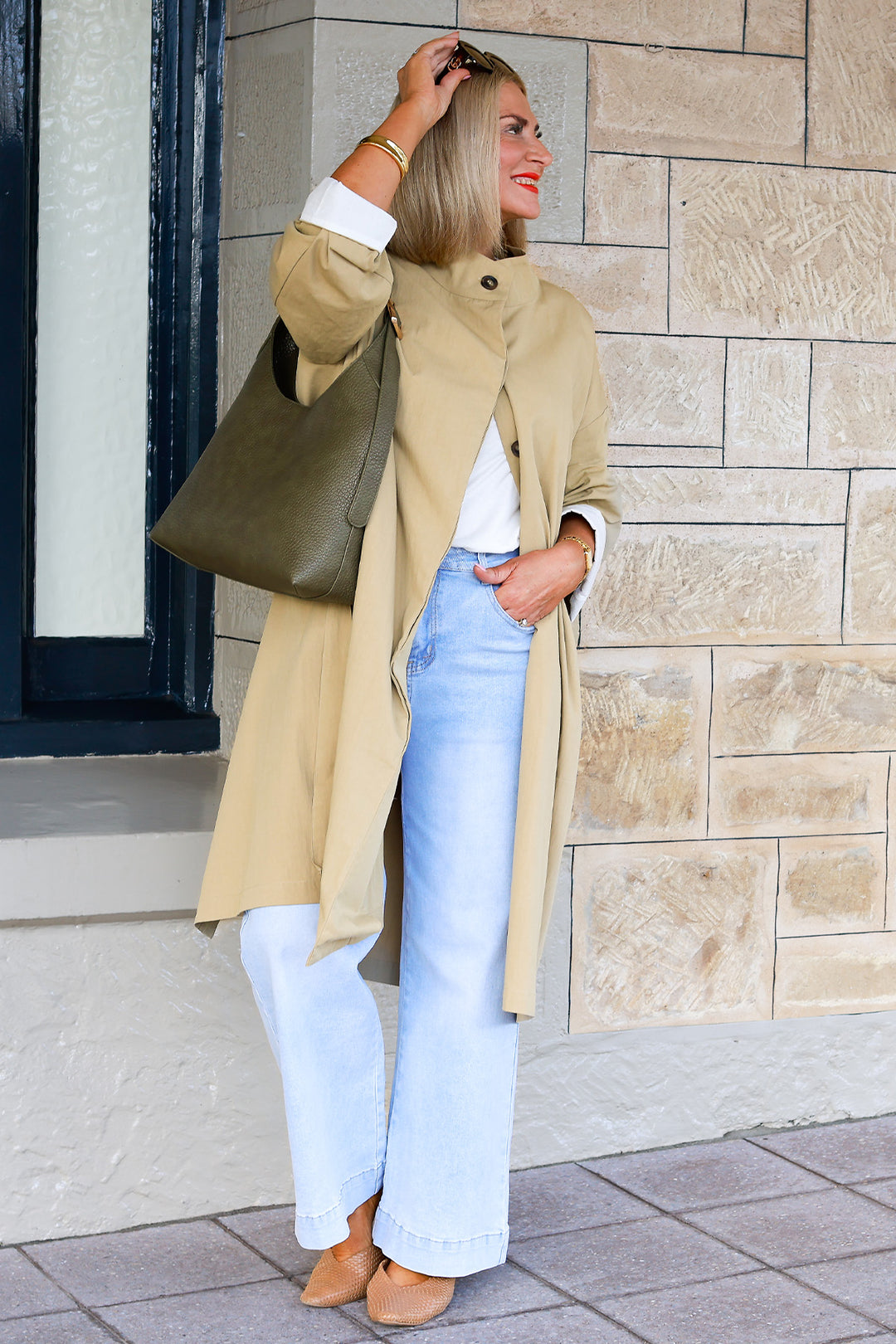 Eva Trenchcoat | TAN
