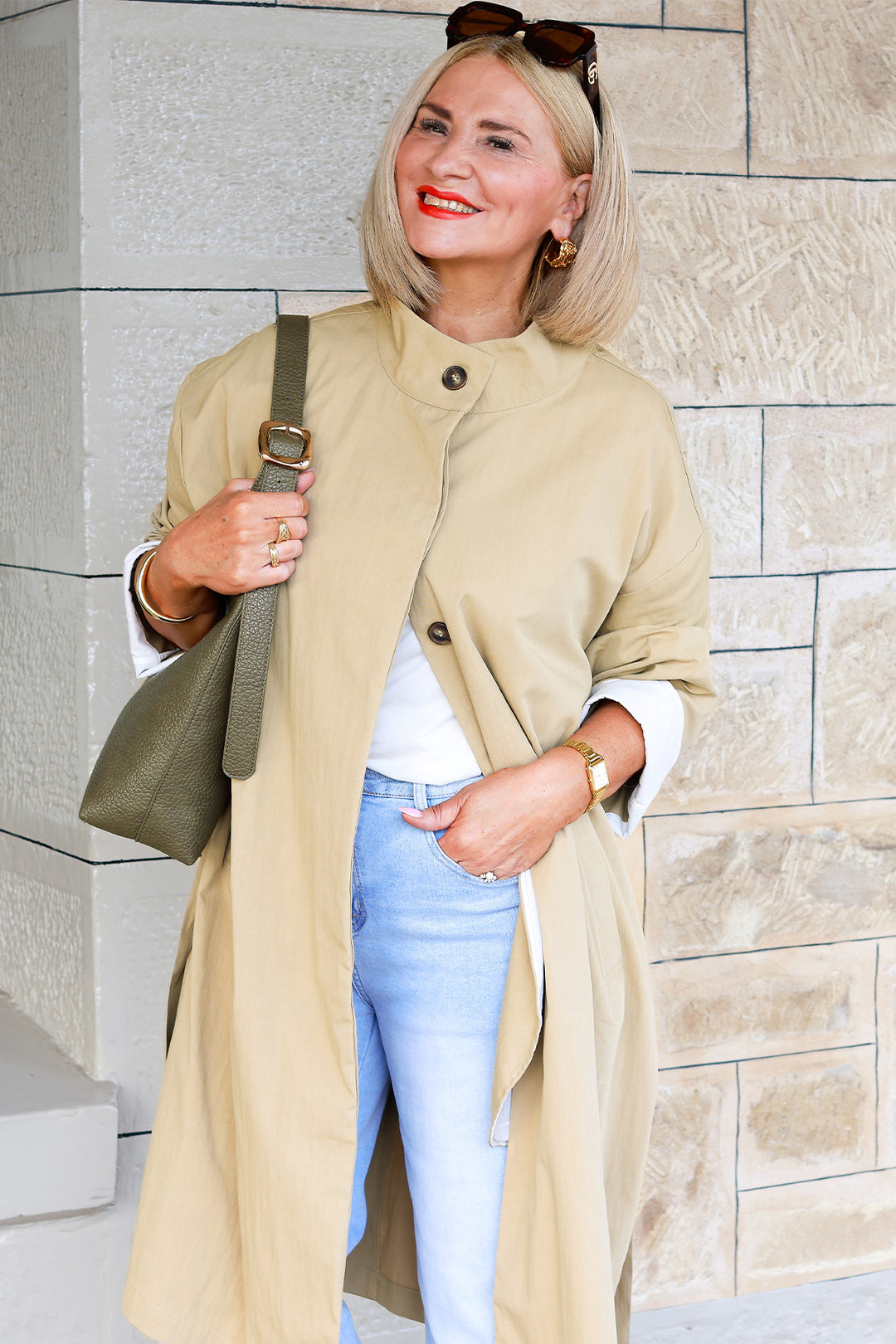 Eva Trenchcoat | TAN