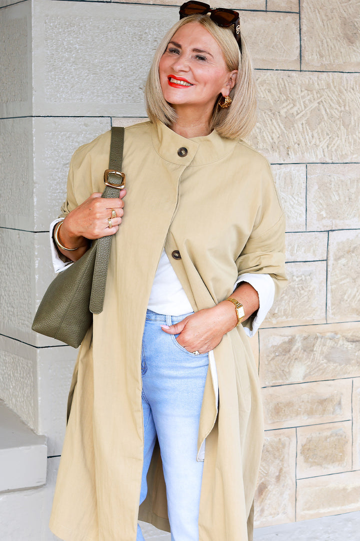 Eva Trenchcoat | TAN