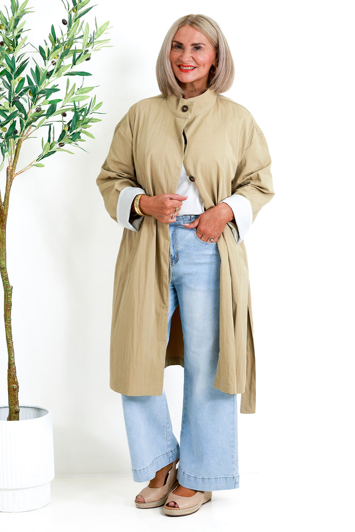 Eva Trenchcoat | TAN