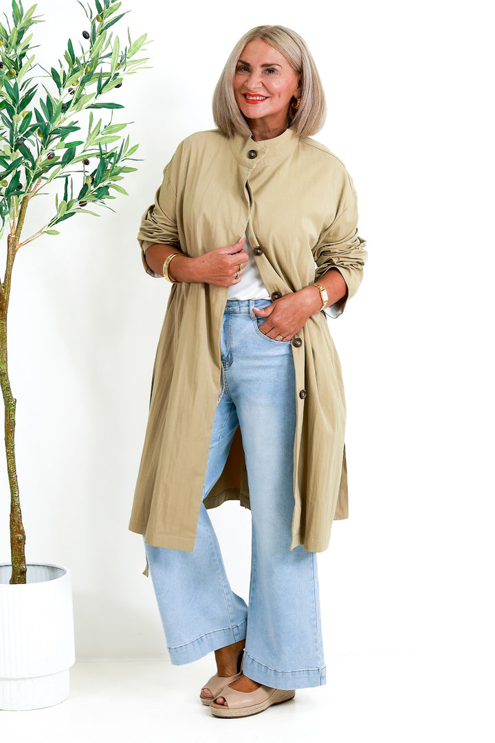 Eva Trenchcoat | TAN