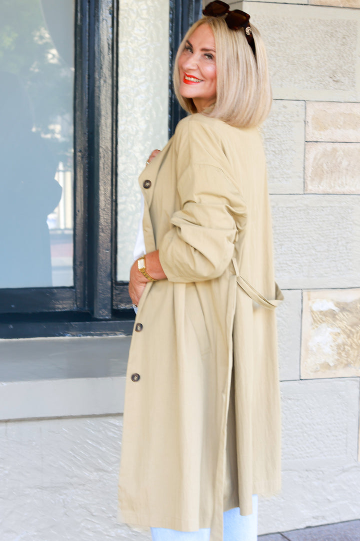 Eva Trenchcoat | TAN