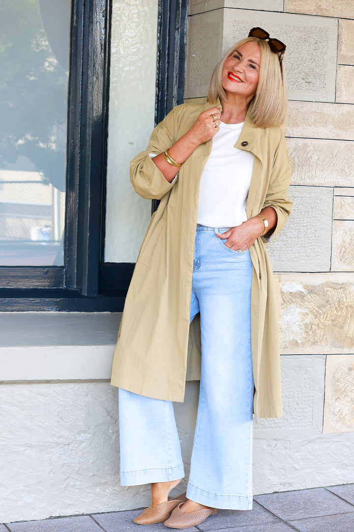 Eva Trenchcoat | TAN
